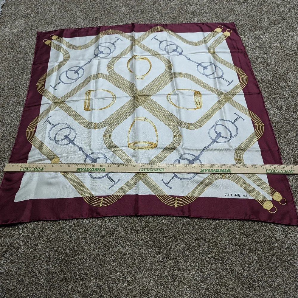 Celine Paris Vintage Scarf - Picture 3 of 3